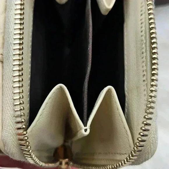 Microguccissima Pattern  Leather Compact Wallet - Picture 9 of 16